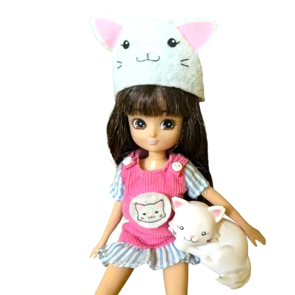 Lottie Doll Arklu Of London Anime With rare collector Pet Persian cat - Picture 12 of 15